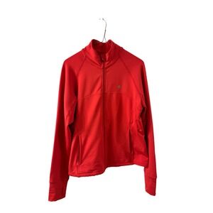 Champion Red Full-Zip Jacket (Size‎ L)